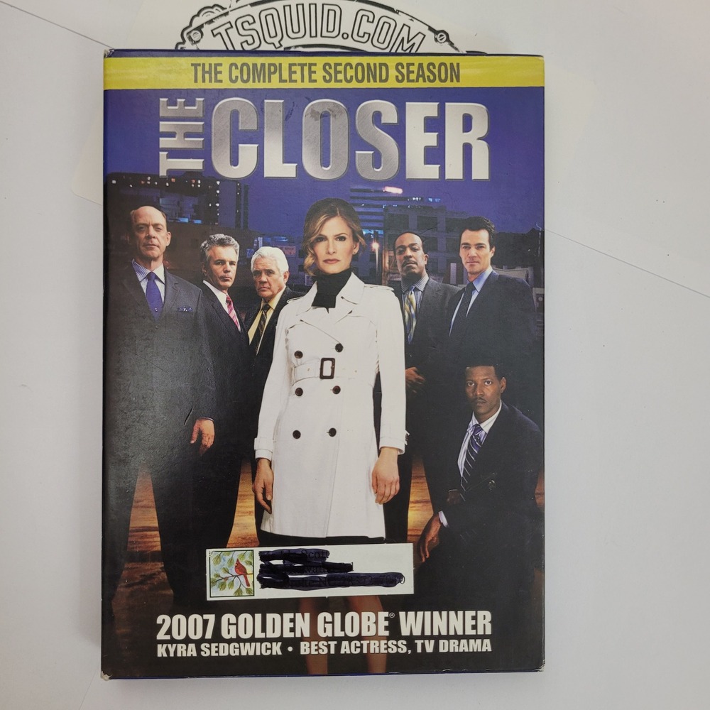 Warner Bros The Closer Complete Second Season DVD Kyra Sedgwick Crime Drama TV